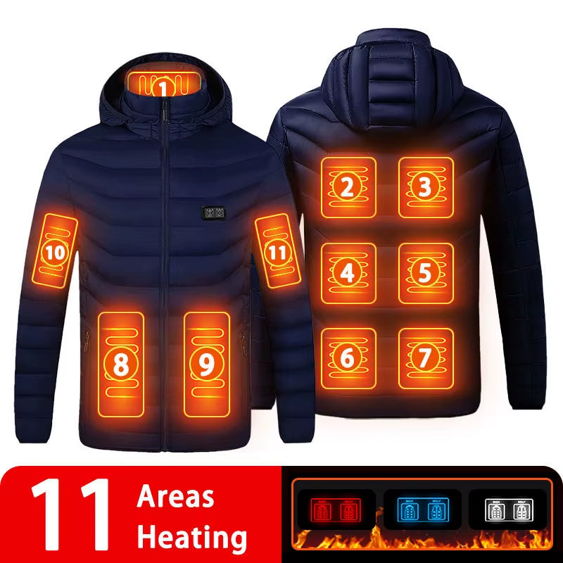 9/19 Areas Heated Jacket - Unisex USB Heating Vest for Outdoor Activities This Winter