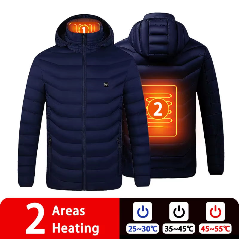 9/19 Areas Heated Jacket - Unisex USB Heating Vest for Outdoor Activities This Winter