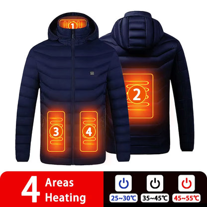 9/19 Areas Heated Jacket - Unisex USB Heating Vest for Outdoor Activities This Winter